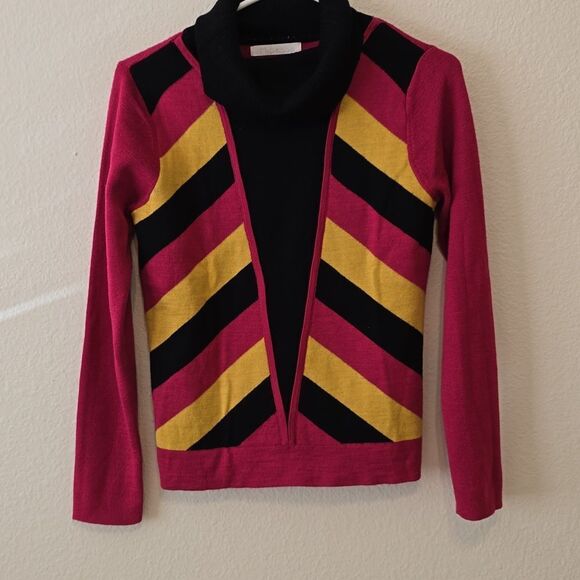 Vintage mio essa turtleneck sweater  size small.  ( see measurements) - Picture 1 of 10